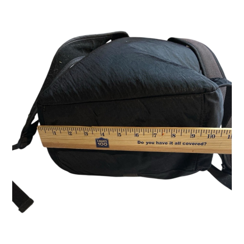 Kipling Drawstring Rucksack Backpack Bag Black Ad… - image 10